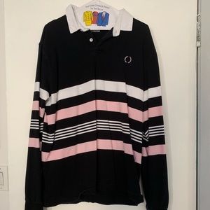 Stripe black shirt